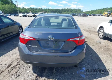 2014 Toyota Corolla L from USA, damaged, VIN 2T1BURHE9EC025896